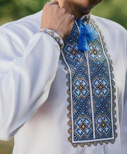 Вишиванка Класична синім 1764983986 фото